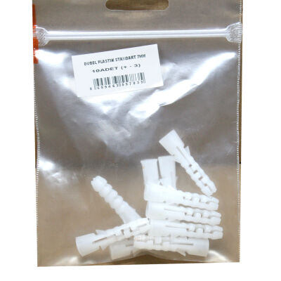 Sym Plastik Standart Dübel 7 mm 1 Paket: 10 Adet - 2