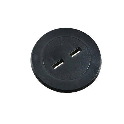 Sym Round Dual USB Charger - 1