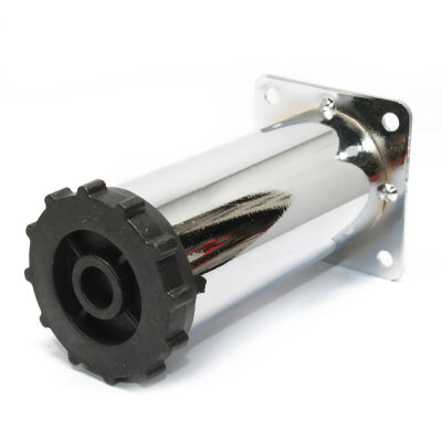 Sym Round Leg Metal Q42 10 Cm Chrome - 2