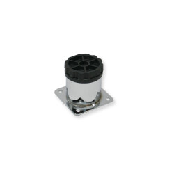 Sym Round Leg Metal Q42 5 Cm Chrome - Sym