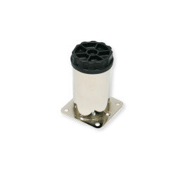Sym Round Leg Metal Q42 8 Cm Inox - Sym