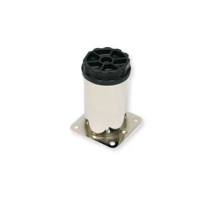 Sym Round Leg Metal Q42 8 Cm Inox - 1
