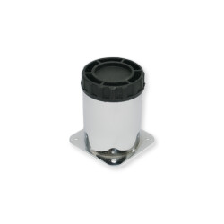 Sym Round Leg Metal Q60 8 Cm Chrome - Sym
