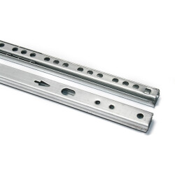 Sym Telescopic Ball Track Rail 17x438 - 2