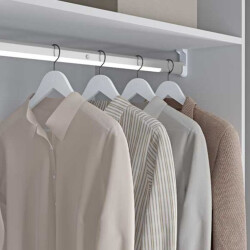 Sym Wardrobe Rail Profile with White Light and Sensor 100cm - 3