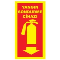Sym Warning Sign Stw036 Fire Extinguisher - Sym