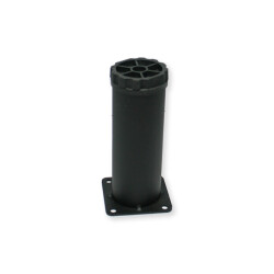 Sym Metal Yuvarlak Ayak Siyah 12cm Ø42 - Sym