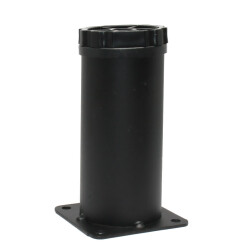 Sym Metal Yuvarlak Ayak Siyah 8cm Ø42 - Sym