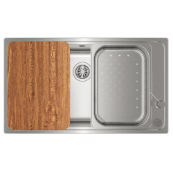 Teka Bahia 1B Plus Sink 860x500x220 Stainless - 1