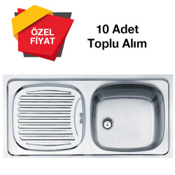 Teka EBM 45 Paslanmaz Sol ( 86x43,5 ) 10 Adet - Teka