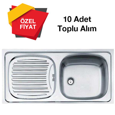 Teka EBM 45 Paslanmaz Sol ( 86x43,5 ) 10 Adet - 1