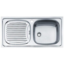 Teka EBM 45 Siphon Stainless Steel Kitchen Sink Left - Teka