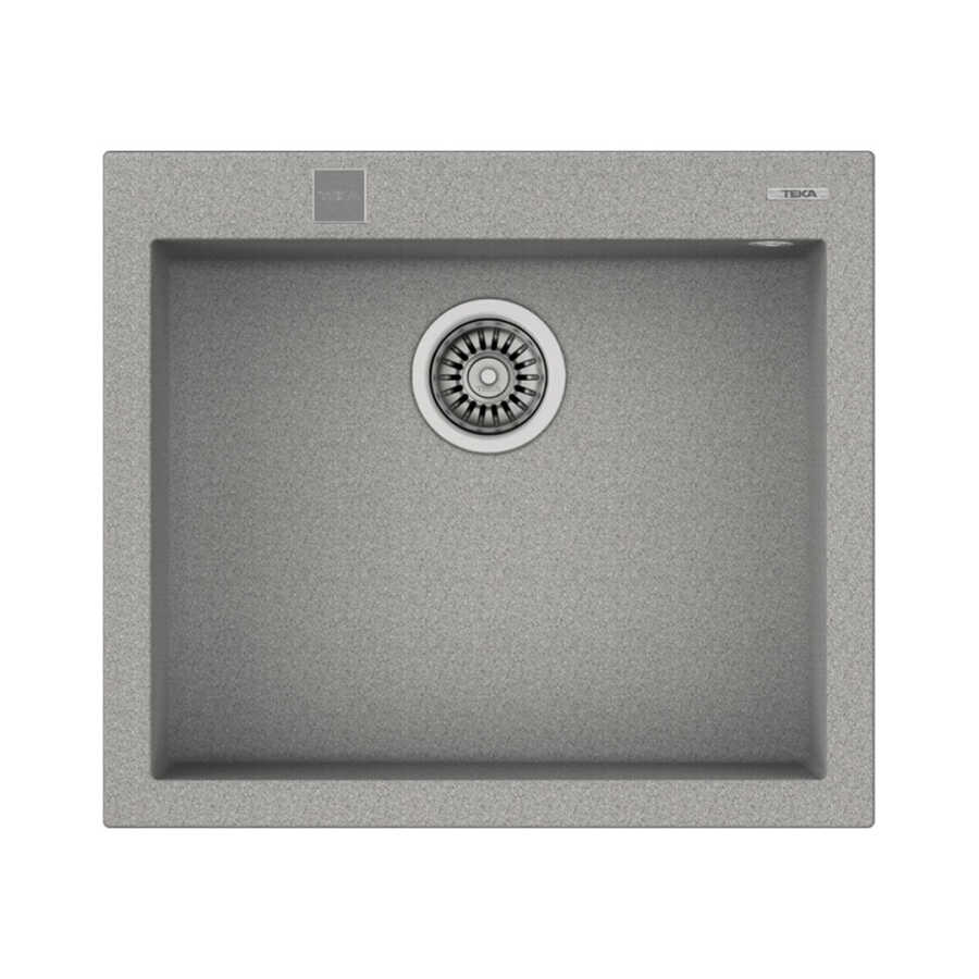 Teka ForSquare 50.40 Tek Hazneli Tegranite Eviye Gri