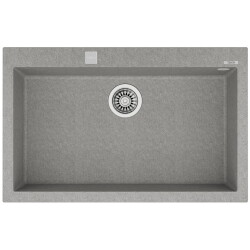 Teka ForSquare 72.40 Tek Hazneli Tegranite Evye Stone Grey - 1