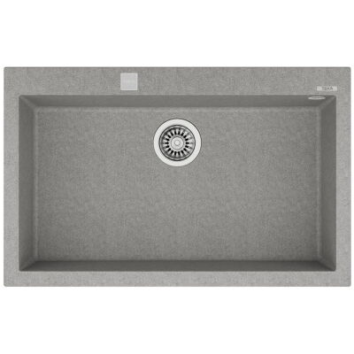 Teka ForSquare 72.40 Tek Hazneli Tegranite Evye Stone Grey - 1