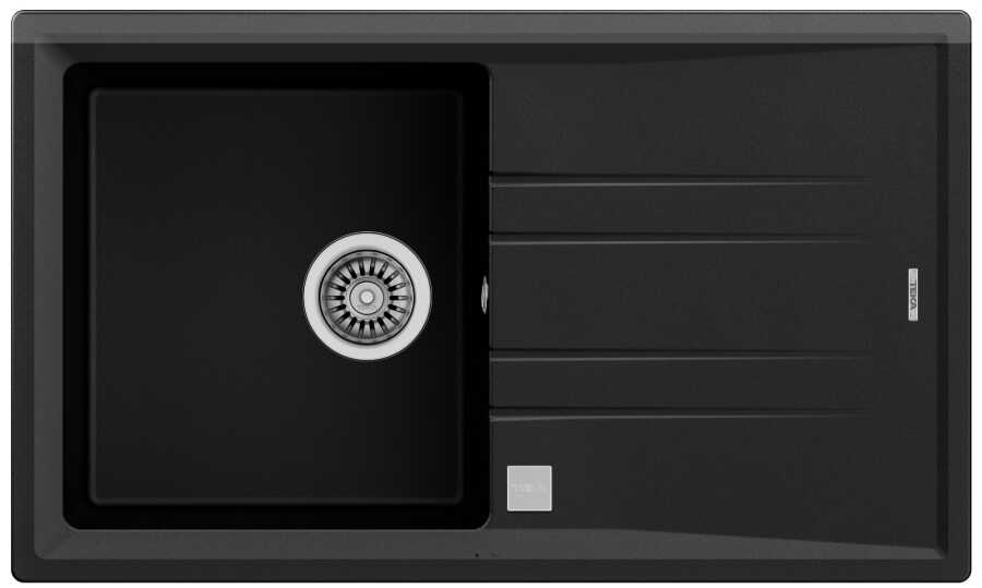 Teka Stone 50 B-TG Tek Hazneli Tegranite Evye Carbon