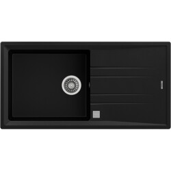 Teka Stone 60 L-TG Tek Hazneli Tegranite Evye Carbon - Teka