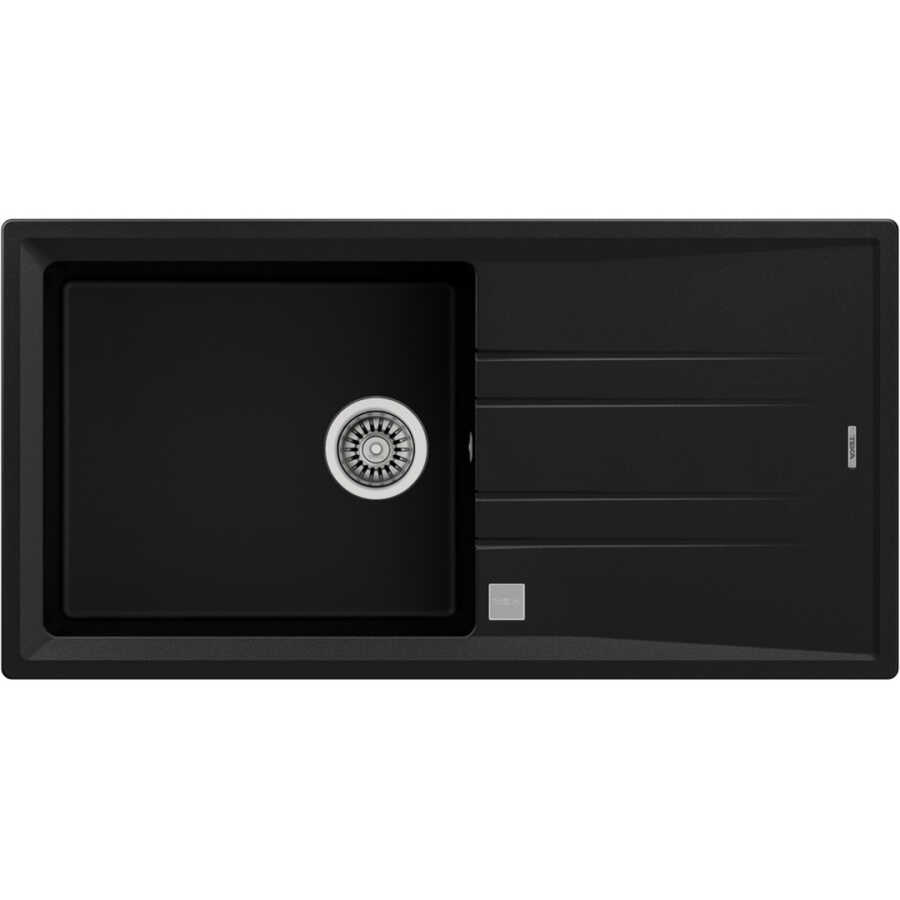 Teka Stone 60 L-TG Tek Hazneli Tegranite Evye Carbon