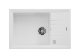 Teka Stone 60 S-TG Tek Hazne Tegranite Eviye Beyaz - Teka