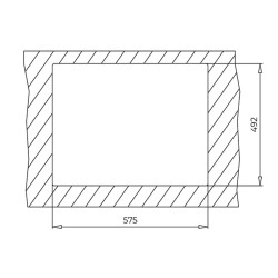 Teka ForSquare 590 TG Double Bowl Tegranite+ Sink - 4