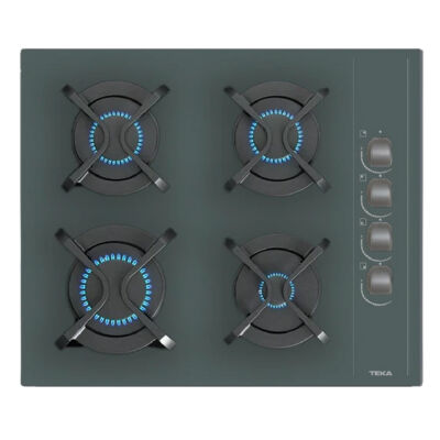 Teka GBE 64002 Gas Built-in Cooker 60 cm Gray Glass - 1