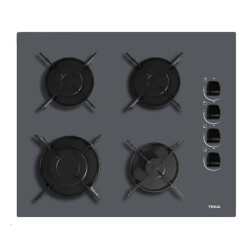 Teka GBC 64002 Gazlı Ankastre Ocak 60 cm Gri Camlı - 1