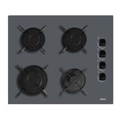 Teka GBC 64002 Gazlı Ankastre Ocak 60 cm Gri Camlı - 1
