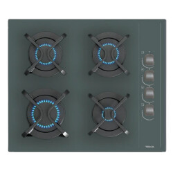 Teka GBC 64002 Gazlı Ankastre Ocak 60 cm Gri Camlı - 1