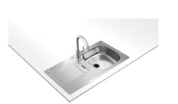 Teka Gravity 45 E-XN 1B 1D Single Bowl Stainless Sink Left - 2