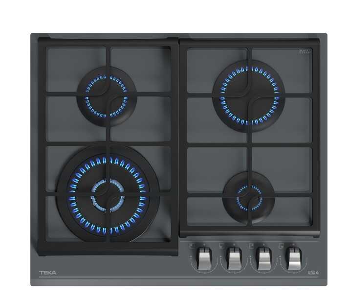 Teka GZC 64320 XBN ExactFlame 60cm Gazlı Ocak StoneGrey