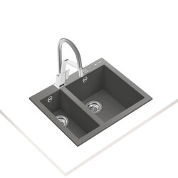 Teka Kitchen Sink FORSQUARE 590 TG - 2