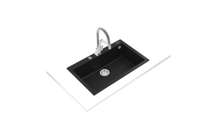 Teka Kitchen Sink FORSQUARE 72.40 TG Auto Wst Black - 2
