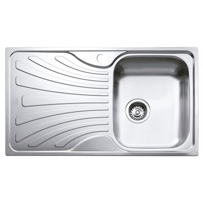 Teka Nerissa 50 Stainless Steel Kitchen Sink Left - 3