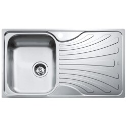 Teka Nerissa 50 Stainless Steel Kitchen Sink Right - Teka