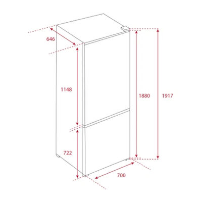 Teka RBF 78725 No Frost Electronic Refrigerator Inox - 5