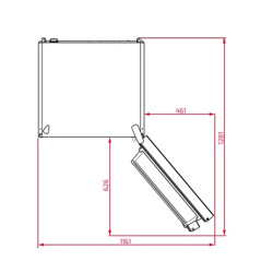 Teka RBF 78725 No Frost Electronic Refrigerator White - 6