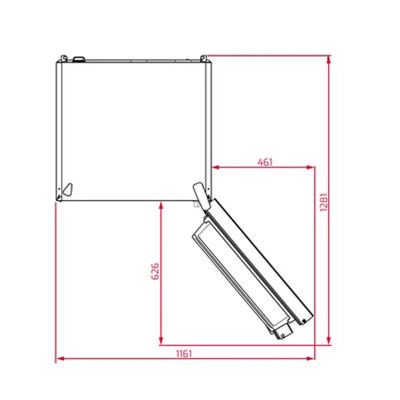 Teka RBF 78725 No Frost Electronic Refrigerator White - 6