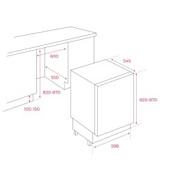 Teka RSF 41160 BU EU Built-In Freezer - 3