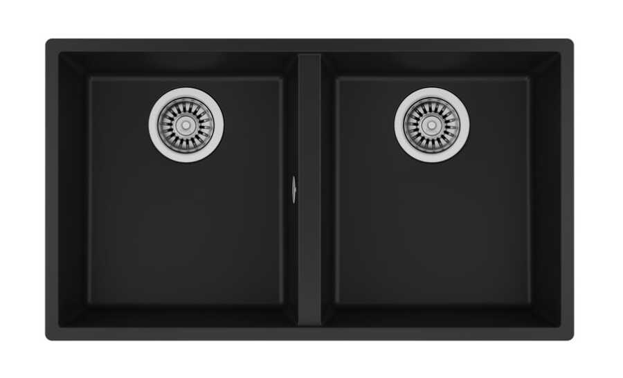 Teka 760 TG Çift Hazne Tezgahaltı Tegranite Evye Siyah