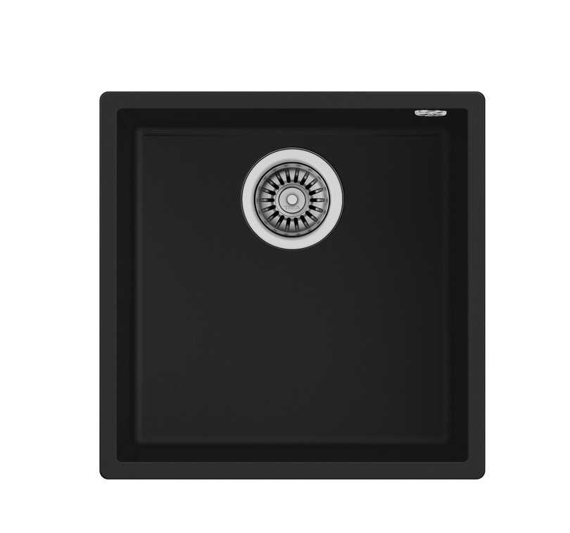 Teka Square 40.40 Tek Hazneli Tegranite Eviye Siyah