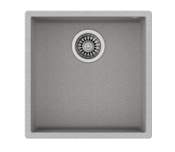 Teka Square 40.40 Tek Hazneli Tegranite Eviye Gri - Teka