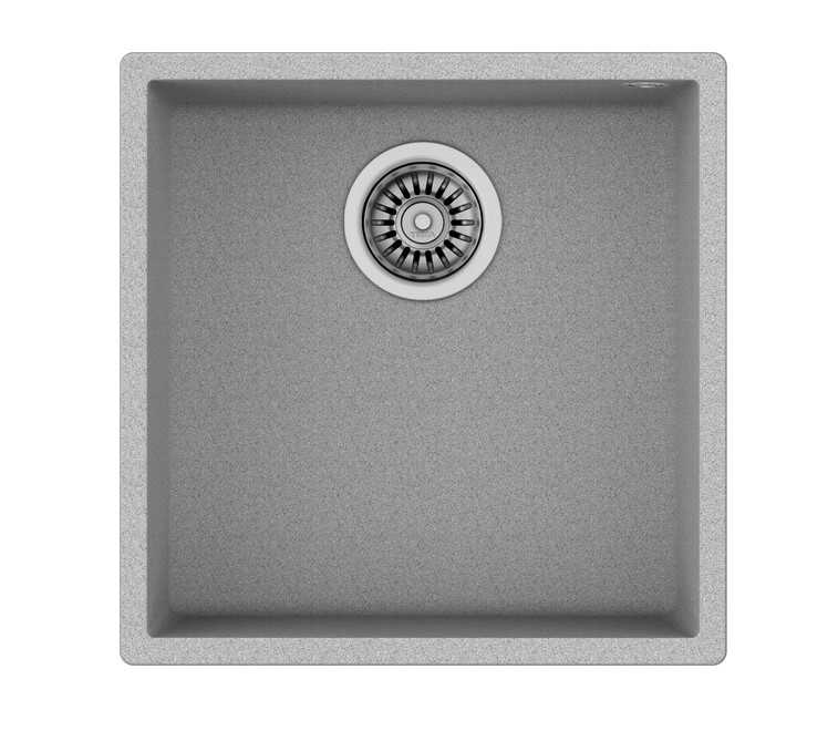 Teka Square 40.40 Tek Hazneli Tegranite Eviye Gri