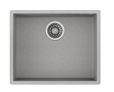 Teka Square 50.40 Tek Hazneli Tegranite Eviye Gri - 1