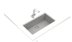 Teka Square 72.40 Tek Hazne Tezgahaltı Tegranite Eviye Gri - 2