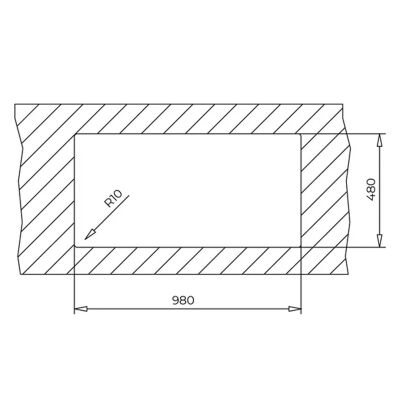 Teka Stone 60 L-TG Eviye Metalik Gri - 3