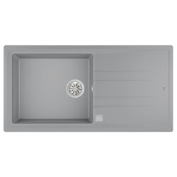 Teka Stone 60 L-TG Sink Metallic Gray (115330007) - Teka