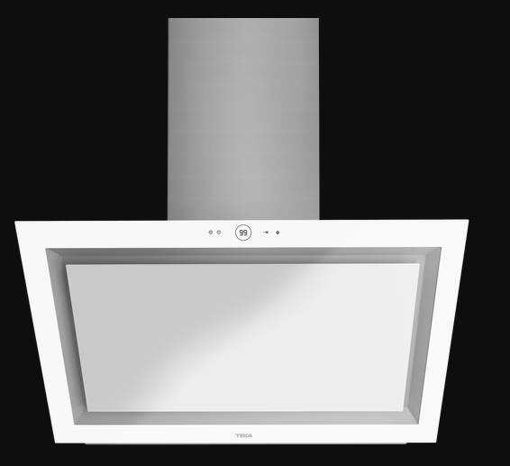 Teka DLV 985 Urban Duvar Tipi 90cm Dikey Davlumbaz Beyaz