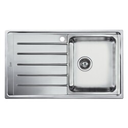 Teka Vitae 45 B Stainless Steel Kitchen Sink Left Hand Drainer - Teka