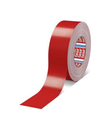 Tesa Standart Polietilen Kaplı Bez Bant 25X50 Kırmızı - 2