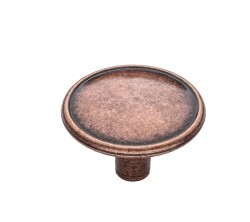 Tiviti Button Handle Ayna Antique Copper - 1